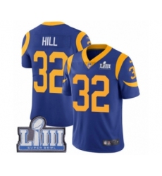 Youth Nike Los Angeles Rams #32 Troy Hill Royal Blue Alternate Vapor Untouchable Limited Player Super Bowl LIII Bound NFL Jersey