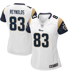 Women's Nike Los Angeles Rams #83 Josh Reynolds Game White NFL Jersey