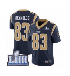 Youth Nike Los Angeles Rams #83 Josh Reynolds Navy Blue Team Color Vapor Untouchable Limited Player Super Bowl LIII Bound NFL Jersey