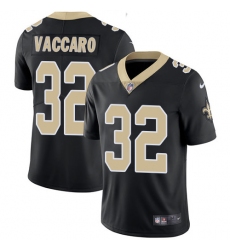 Men's Nike New Orleans Saints #32 Kenny Vaccaro Black Team Color Vapor Untouchable Limited Player NFL Jersey