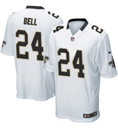 Men's Nike New Orleans Saints #24 Vonn Bell Game White NFL Jersey