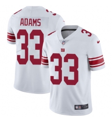 Youth Nike New York Giants #33 Andrew Adams Elite White NFL Jersey