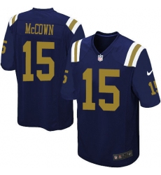 Youth Nike New York Jets #15 Josh McCown Limited Navy Blue Alternate NFL Jersey