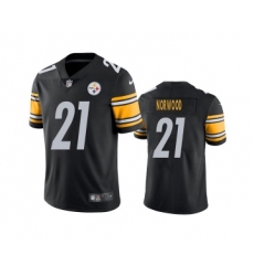 Men's Pittsburgh Steelers #21 Tre Norwood Black Vapor Untouchable Limited Stitched Jersey