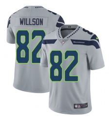 Youth Nike Seattle Seahawks #82 Luke Willson Grey Alternate Vapor Untouchable Limited Player NFL Jersey