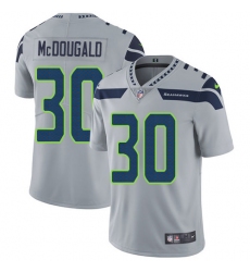 Youth Nike Seattle Seahawks #30 Bradley McDougald Elite Grey Alternate NFL Jersey
