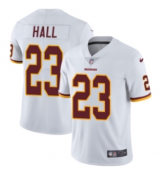 Youth Nike Washington Redskins #23 DeAngelo Hall White Vapor Untouchable Limited Player NFL Jersey