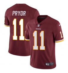 Youth Nike Washington Redskins #11 Terrelle Pryor Burgundy Red Team Color Vapor Untouchable Limited Player NFL Jersey