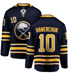 Youth Buffalo Sabres #10 Dale Hawerchuk Fanatics Branded Navy Blue Home Breakaway NHL Jersey