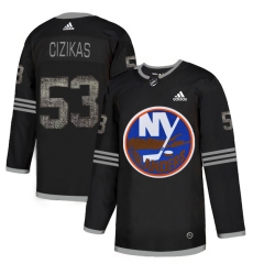 Men's Adidas New York Islanders #53 Casey Cizikas Black Authentic Classic Stitched NHL Jersey