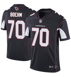 Men's Nike Arizona Cardinals #70 Evan Boehm Black Alternate Vapor Untouchable Limited Player NFL Jersey