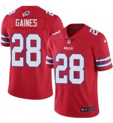 Youth Nike Buffalo Bills #28 E.J. Gaines Limited Red Rush Vapor Untouchable NFL Jersey