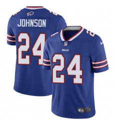 Youth Nike Buffalo Bills #24 Leonard Johnson Royal Blue Team Color Vapor Untouchable Limited Player NFL Jersey