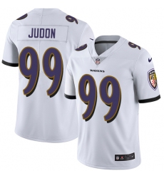 Men's Nike Baltimore Ravens #99 Matt Judon White Vapor Untouchable Limited Player NFL Jersey