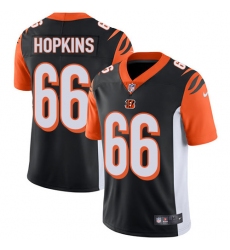 Men's Nike Cincinnati Bengals #66 Trey Hopkins Black Team Color Vapor Untouchable Limited Player NFL Jersey