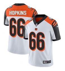 Youth Nike Cincinnati Bengals #66 Trey Hopkins White Vapor Untouchable Limited Player NFL Jersey