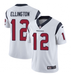 Youth Nike Houston Texans #12 Bruce Ellington White Vapor Untouchable Limited Player NFL Jersey