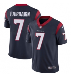 Men's Nike Houston Texans #7 Ka'imi Fairbairn Navy Blue Team Color Vapor Untouchable Limited Player NFL Jersey
