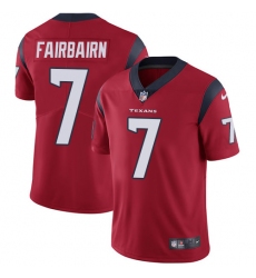 Youth Nike Houston Texans #7 Ka'imi Fairbairn Red Alternate Vapor Untouchable Limited Player NFL Jersey