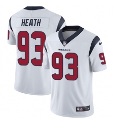 Youth Nike Houston Texans #93 Joel Heath White Vapor Untouchable Limited Player NFL Jersey