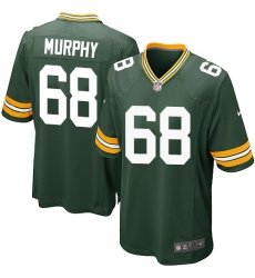 Men's Nike Green Bay Packers #68 Kyle Murphy Game Green Team Color NFL Jersey