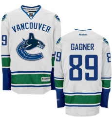 Women's Reebok Vancouver Canucks #89 Sam Gagner Authentic White Away NHL Jersey