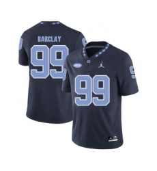 North Carolina Tar Heels 99 George Barclay Black College Football Jersey