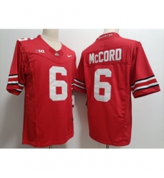 Men's Nike Ohio State Buckeyes #6 Kyle McCord Red College Football Jersey