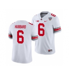 Men's Ohio State Buckeyes Sam Hubbard 2021 Sugar Bowl White Football Jersey