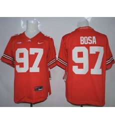 Ohio State Buckeyes #97 Joey Bosa Red Limited Stitched NCAA Jersey