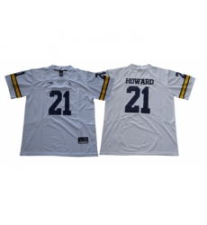 Michigan Wolverines 21 Desmond Howard White College Football Jersey