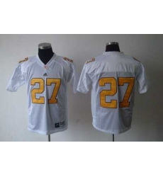 NCAA Tennessee vols #27 white Jerseys