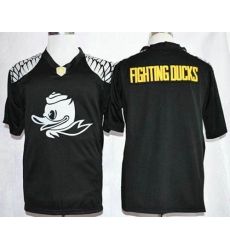 Oregon Ducks Blank Black Pride Fashion Stitched NCAA Jersey