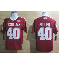 Addidas Texas A&M Aggies Von Miller 40 Football Authentic NCAA Jerseys