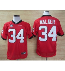 NEW Georgia Bulldogs Herschel Walker 34 2012 SEC Patch College Football Jersey