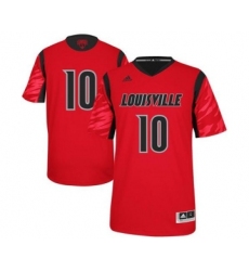 Louisville Cardinals 10 Gorgui Dieng Red College Jersey