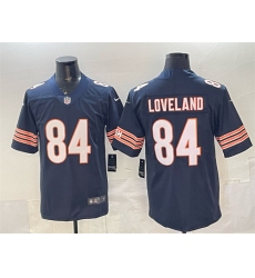 Men's Chicago Bears #84 Colston Loveland Navy Vapor Untouchable Football Stitched Jersey