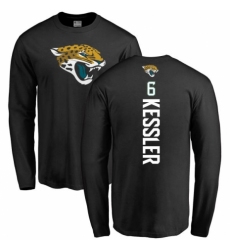 NFL Nike Jacksonville Jaguars #6 Cody Kessler Black Backer Long Sleeve T-Shirt