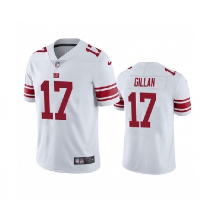 Men's New York Giants #17 Jamie Gillan White Vapor Untouchable Limited Stitched Jersey
