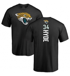NFL Nike Jacksonville Jaguars #34 Carlos Hyde Black Backer T-Shirt