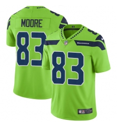 Youth Nike Seattle Seahawks #83 David Moore Limited Green Rush Vapor Untouchable NFL Jersey