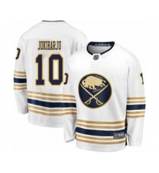 Youth Buffalo Sabres #10 Henri Jokiharju Fanatics Branded White 50th Season Breakaway Hockey Jersey