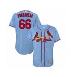 Men's St. Louis Cardinals #66 Randy Arozarena Light Blue Alternate Flex Base Authentic Collection Baseball Player Jersey