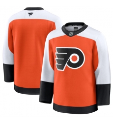 Men's Philadelphia Flyers Blank Orange 2024-25 Home Stitched Hockey Jersey