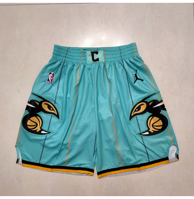 Men's Charlotte Hornets Green Shorts