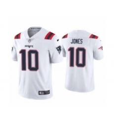 Men New England Patriots #10 Mac Jones White 2021 Vapor Limited Football Jersey Men New England Patriots #10 Mac Jones White 2021 Vapor Limited Football Jersey