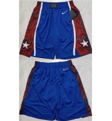 Men's Team USA Royal Red Shorts