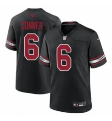 Men's Arizona Cardinals #6 James Conner Black 2024 F U S E Vapor Untouchable Limited Stitched