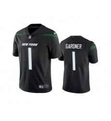 Men's New York Jets #1 Ahmad Gardner 2022 Black Vapor Untouchable Limited Stitched Jersey Men's New York Jets #1 Ahmad Gardner 2022 Black Vapor Untouchable Limited Stitched Jersey