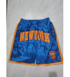 Men's New York Knicks Sky Blue Shorts